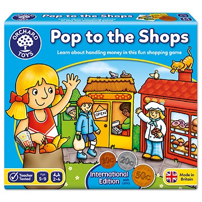 Orchard Toys Pop To The Shops - International Euro Game
