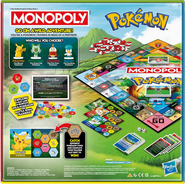 Monopoly Pokémon Board Game
