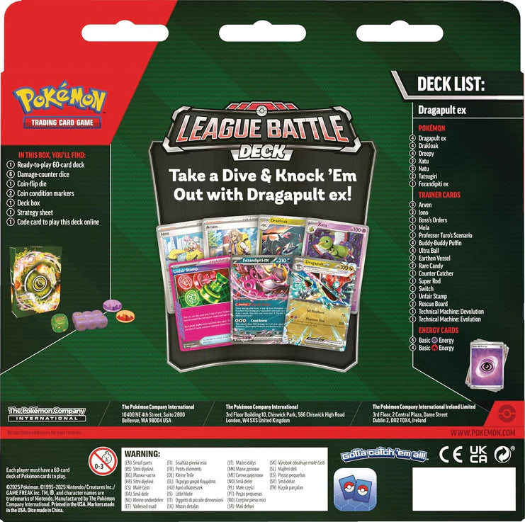 Pokémon TCG: Dragapult Ex League Battle Deck