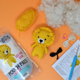Knitty Critters Pouch Pals - Leo The Lion