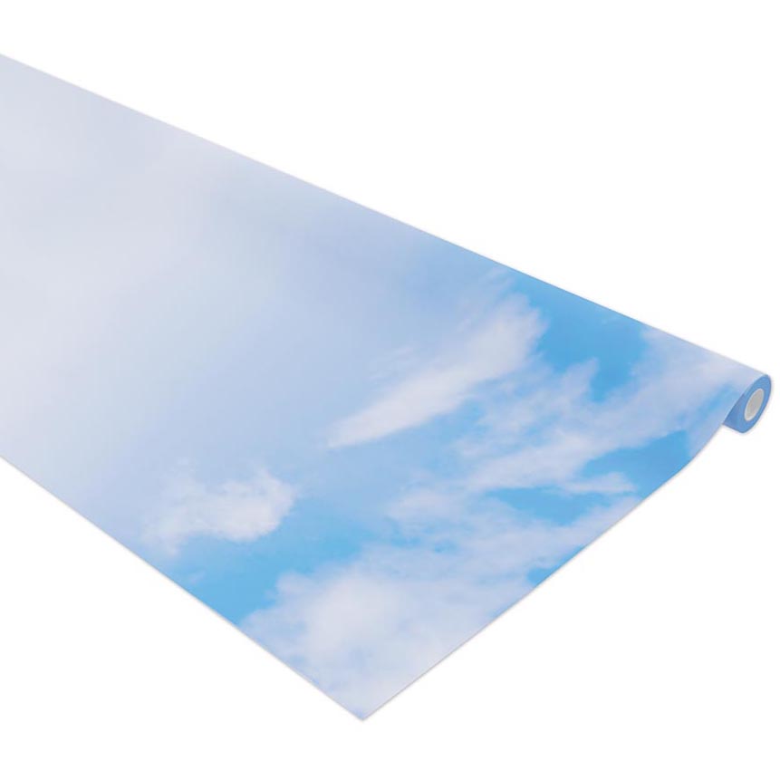 Fadeless Roll Design - Wispy Clouds 1.2m x 3.7m
