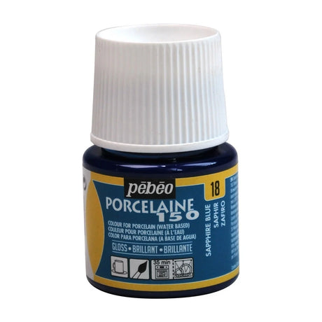 Porcelaine 150 Paint 45ml - Sapphire Blue