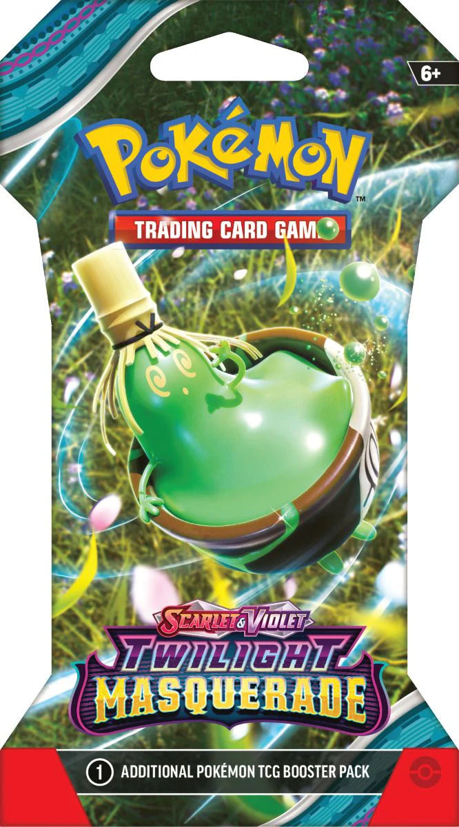 Pokémon Scarlet & Violet Twilight V6 Masquerade Card Booster Pack