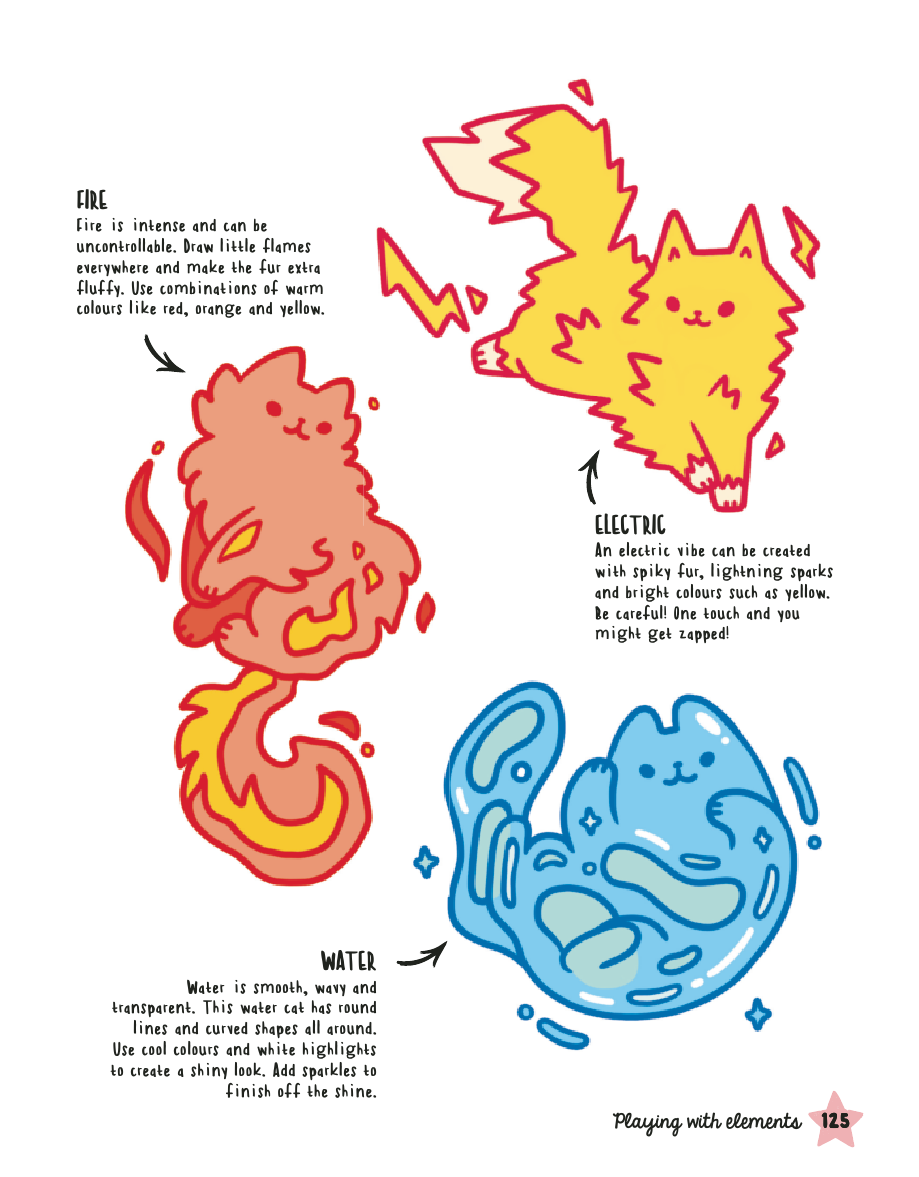 Kawaii: How to Draw Really Cute Fantasy Creatures Book