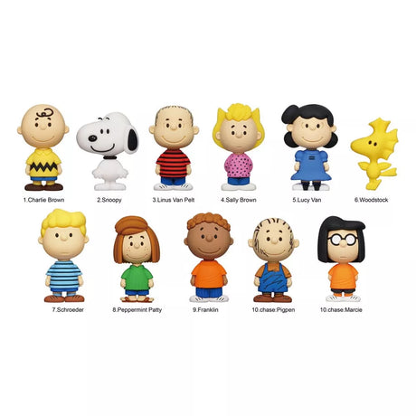 Peanuts (Snoopy) Series 1 Bag Clips Blind Bags