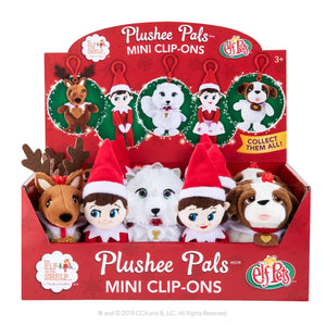 The Elf on The Shelf Plushee Pals - Mini Clip-Ons