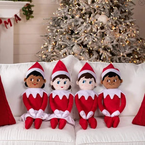 The Elf on the Shelf Plushee Pals Huggable Girl with Blue Eyes 27