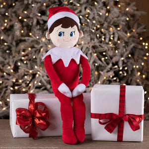 Elf on the Shelf Plushee Pals - Huggable Boy Blue Eyes 27inch