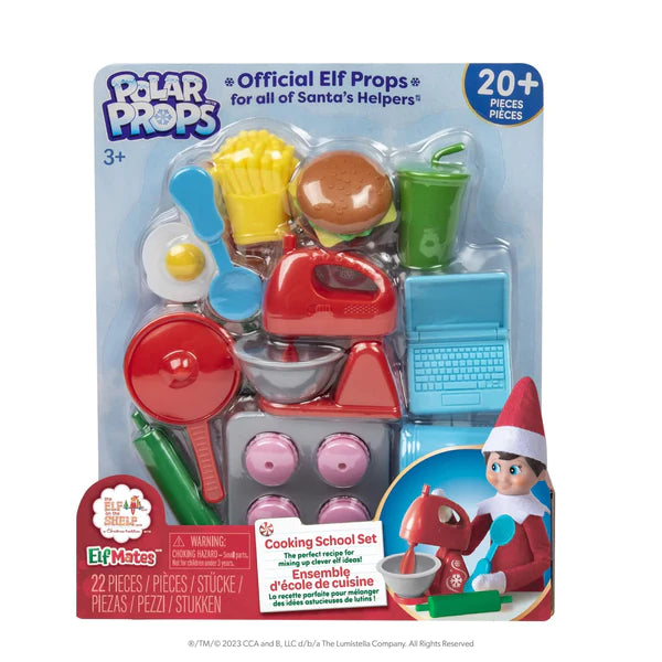 The Elf on the Shelf® and Elf Mates™ Cooking School Props Set