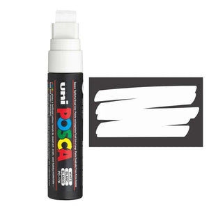 Posca Pc-17K Board Chisel Tip White Paint Marker