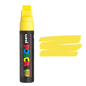 Posca PC-17K Extra Broad Chisel Tip Paint Marker Yellow