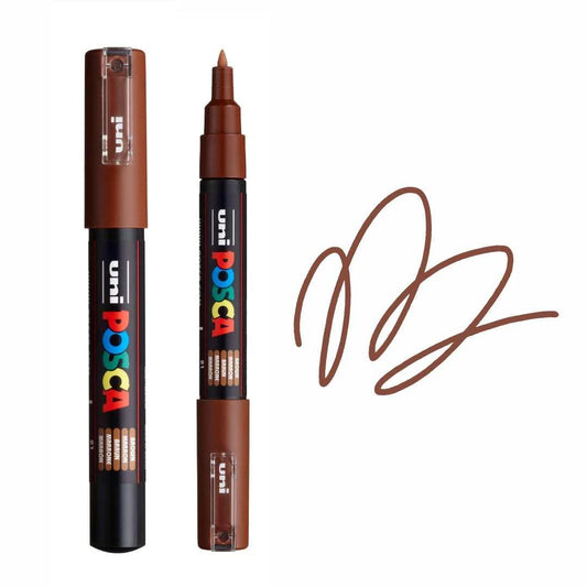 Posca PC-1M Extra Fine Paint Marker Brown