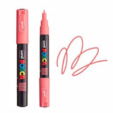 Posca PC-1M Extra Fine Paint Marker Coral Pink