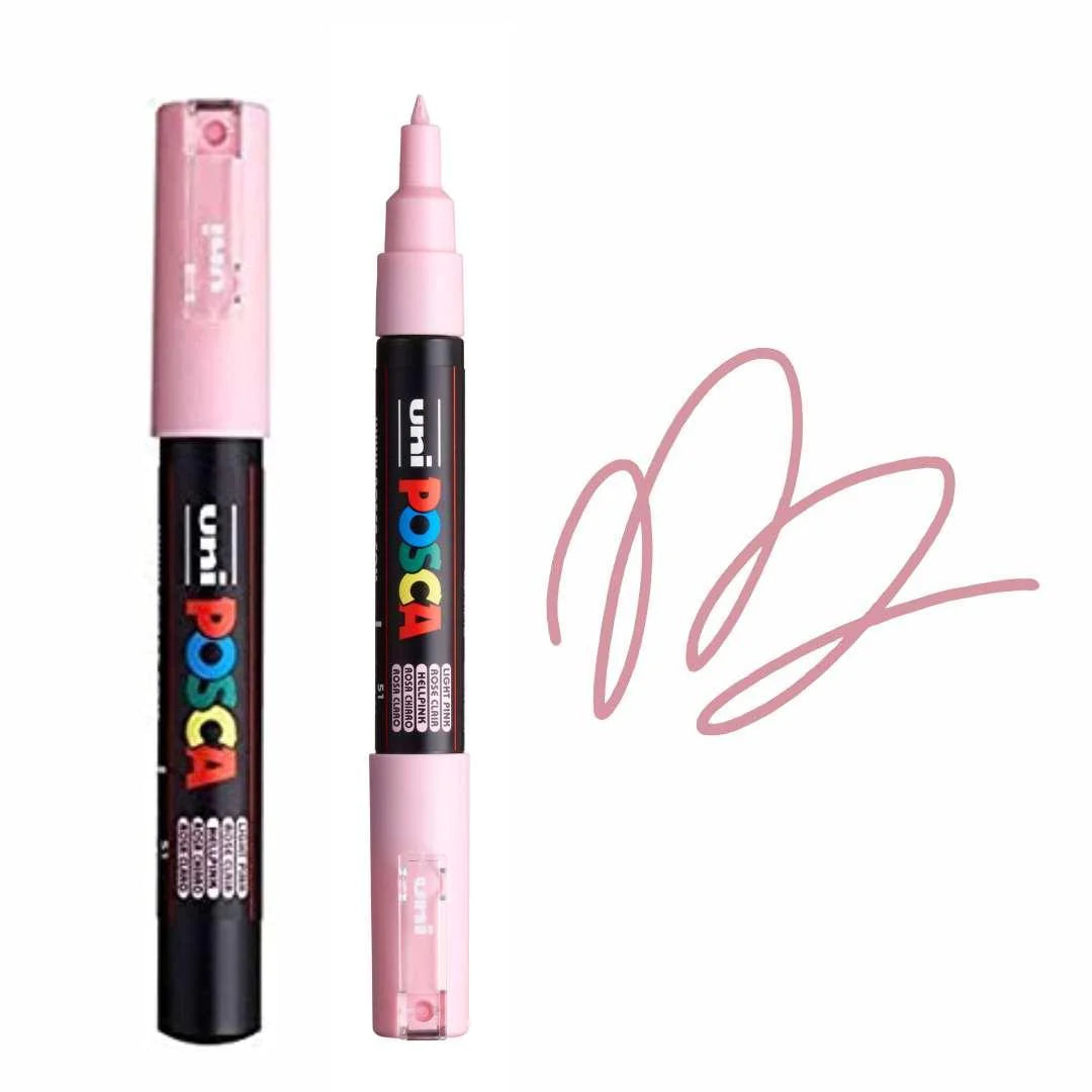Posca PC-1M Extra Fine Paint Marker Light Pink