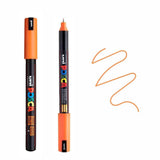 uni Posca Marker PC-1MR Ultra Fine Tip Paint Marker Orange