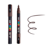 uni Posca Marker PC-3M Fine Bullet Tip Paint Marker Dark Brown