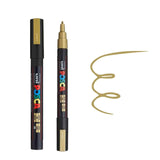 Posca Marker PC-3M Fine Bullet Tip Paint Marker Gold