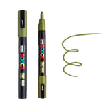 Posca Marker PC-3M Khaki Green Bullet Tip Paint Marker