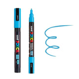 Posca Pc-3M Bullet Tip Light Blue Paint Marker