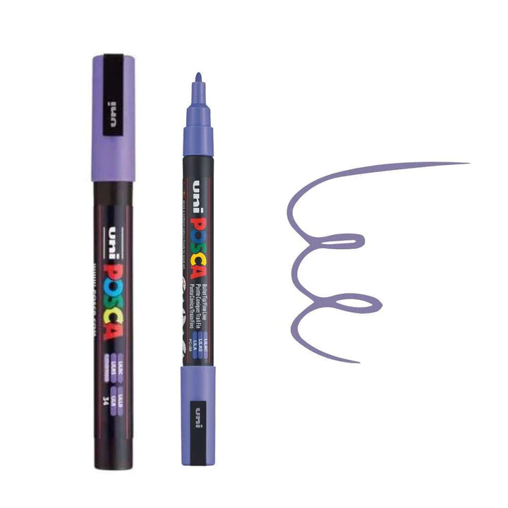 uni Posca Water Based Paint Marker PC-3M Lilac