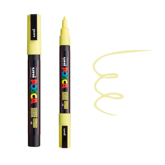 uni Posca Marker PC-3M Fine Bullet Tip Paint Marker Sunshine Yellow
