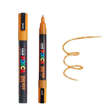uni Posca Marker PC-3M Fine Bullet Tip Paint Marker Sparkling Orange