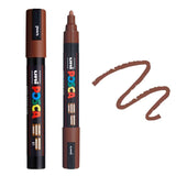 uni Posca PC-5M Medium Bullet Tip Paint Marker Brown