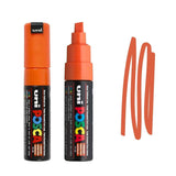uni Posca PC-8K Broad Chisel Tip Paint Marker Orange