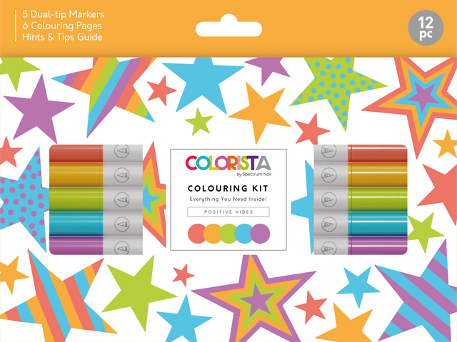 Colorista - Colouring Kit - Positive Vibes 12pc
