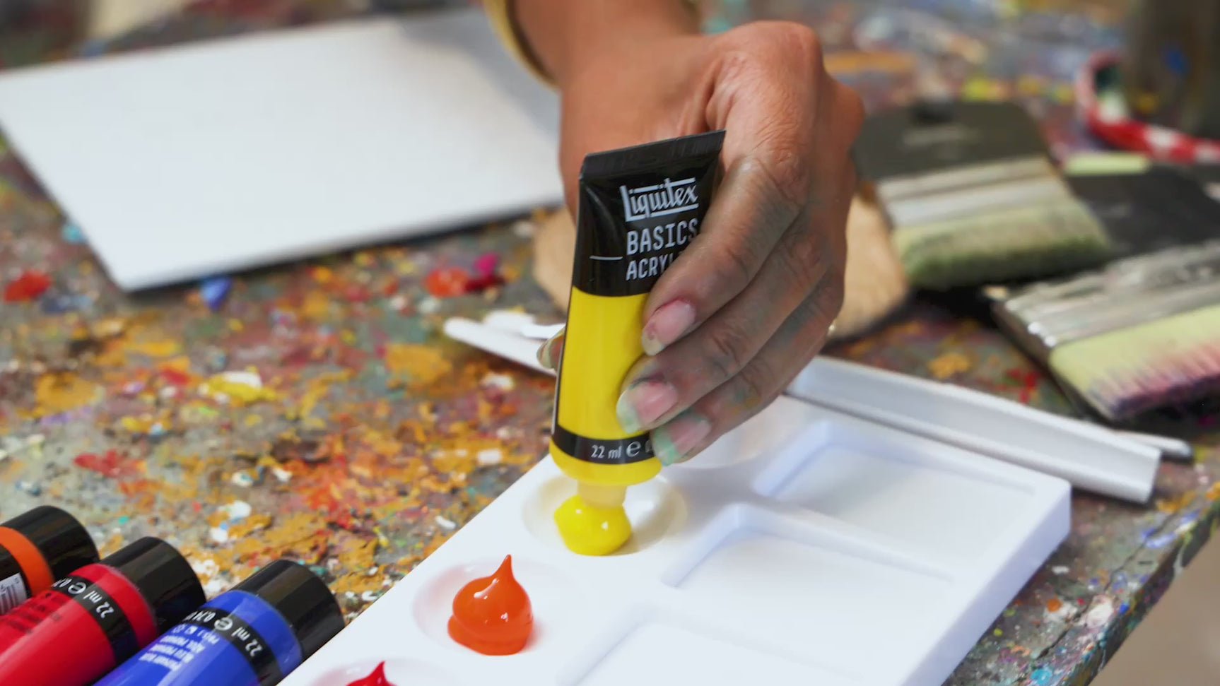 Liquitex Basic Acrylic What Would You Create Set - Creator's Set