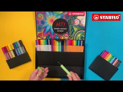 STABILO Arty Pens - Creative Set (Pack of 55)