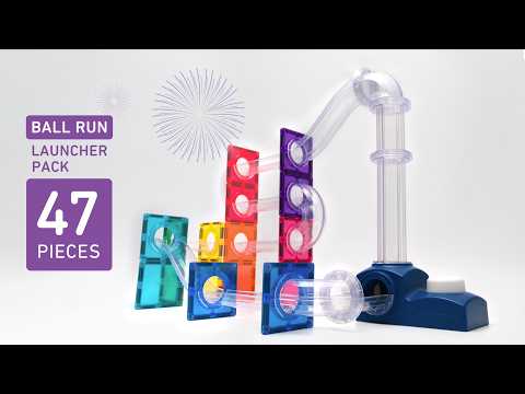 Connetix Ball Run Launcher Pack (47 Pieces)