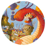 Djeco Valiant and the Dragon - 54 Piece Jigsaw Puzzle