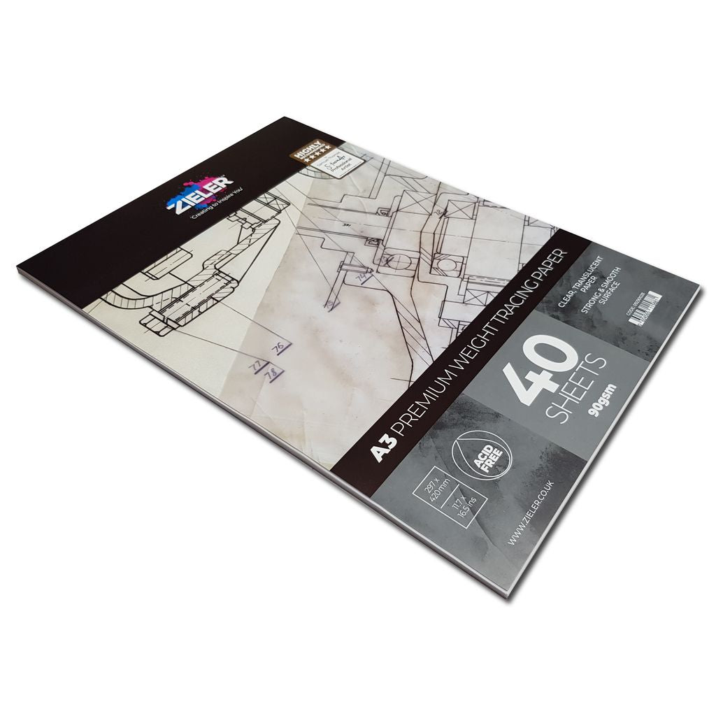 Zieler A3 Tracing Pad - 40 Sheets