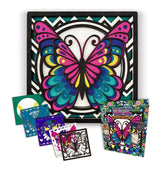 Splat Planet Wood Art Kit - Butterfly