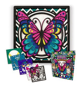 Splat Planet Wood Art Kit - Butterfly