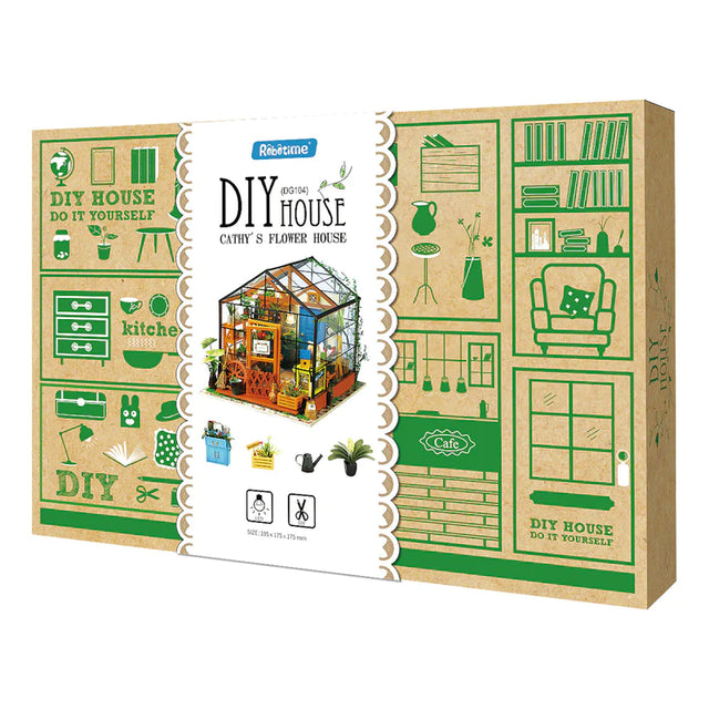 Rolife Cathy's Flower House DIY Miniature House
