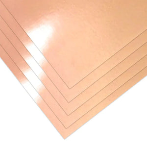 Dovecraft A4 Mirror Card - Rose Gold (10 Sheets)
