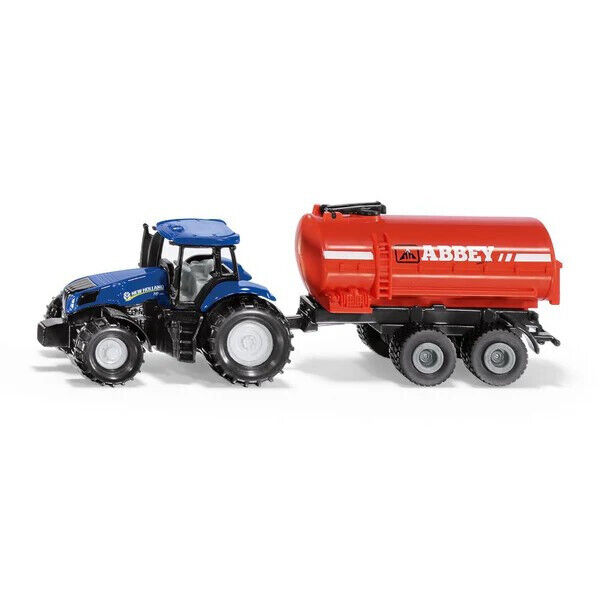 Siku New Holland Tractor with Abbey Vacuum Tanker
