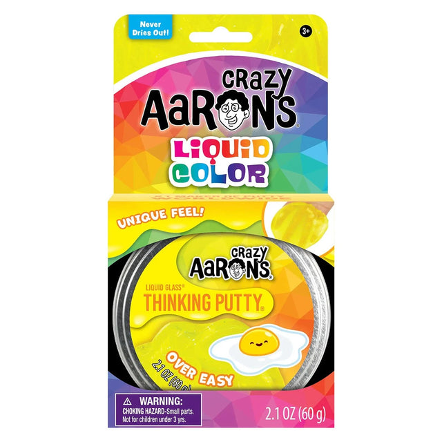 Crazy Aaron's Thinking Putty 3.5" - Over Easy