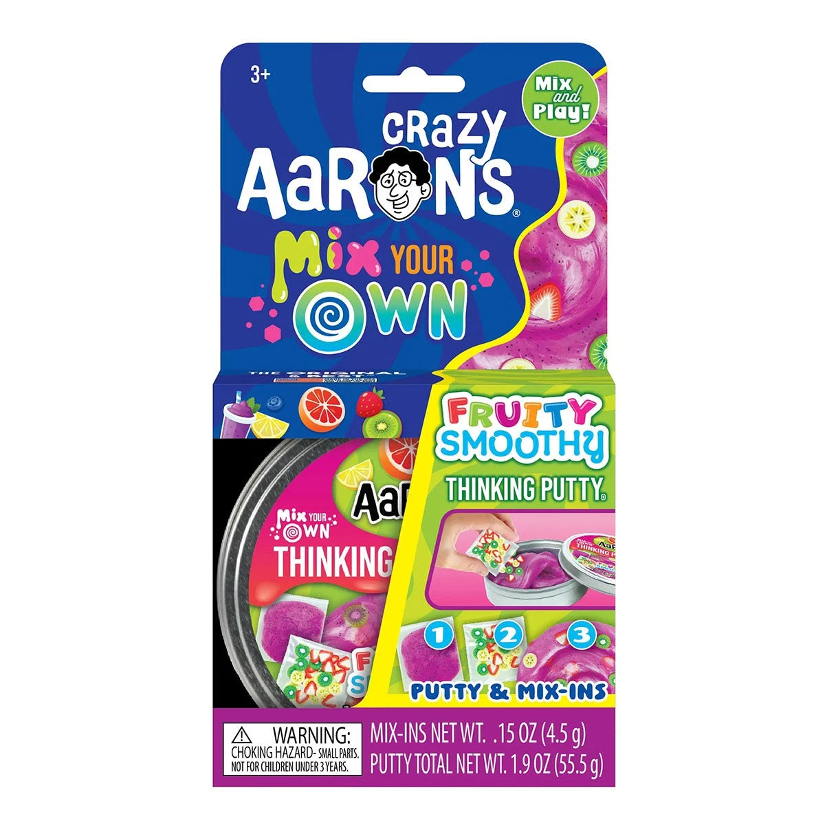 Crazy Aaron's Thinking Putty Mix Your Own - Fruity Smoothy