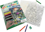 Colour Pencil by Numbers: Tropical Fish