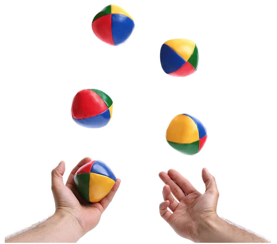 Juggling Balls "Retro" 3 Pack