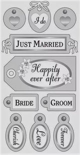 Essentials Sticker Sheet - Wedding Tags