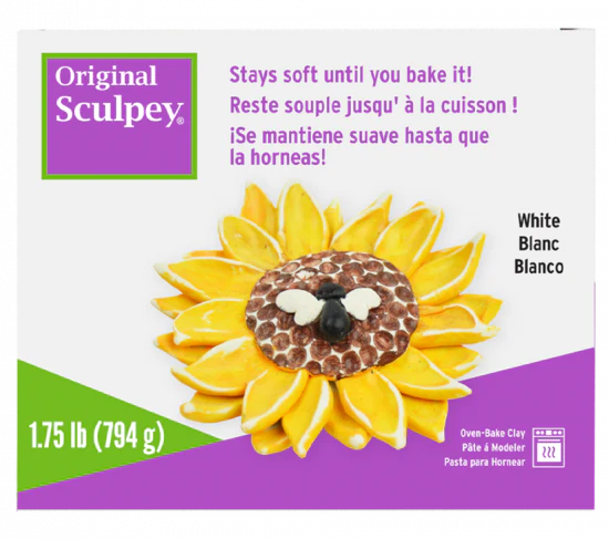 Original Sculpey Clay - White 1.75lb/794g