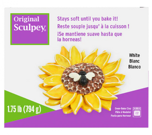 Original Sculpey Clay - White 1.75lb/794g