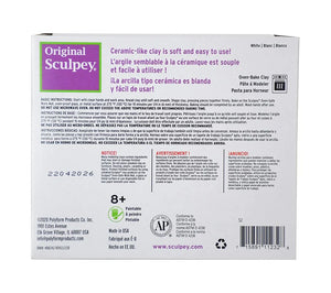 Original Sculpey Clay - White 1.75lb/794g