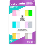 Sculpey III® 12 Piece Pastel Colours Multipack