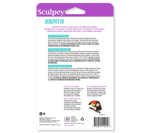 Sculpey III Clay 12 Piece Classic Colours Multipack