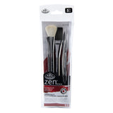 Zen 5 Piece Long Handle Watercolour Stroke Brush Set